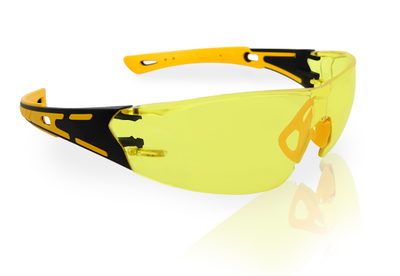 Очки КОМПАНЬОН (прозрачные/желтые/дымчатые) открытые с покрытием, ОЧК701KN
