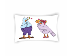 Подушка горизонтальная #4 на День влюблённых, 14 февраля