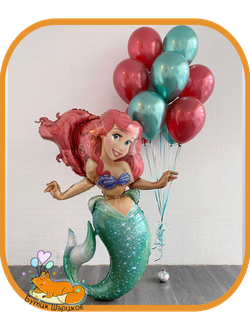 Шарики на 1 день рождения для мальчика со львом и цифрой