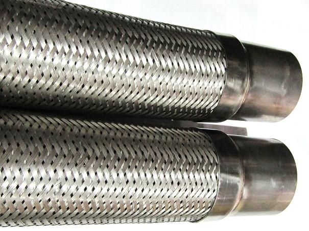 МРВД Металлорукав высокого давления из нержавеющей стали с патрубками под приварку