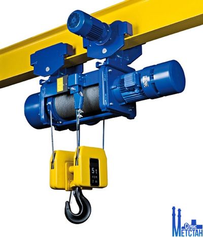 Тельфер канатный Podem