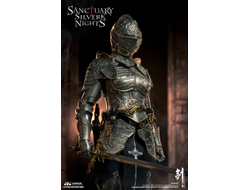 ПРЕДЗАКАЗ - Стражница святилища в серебряном - Коллекционная фигурка 1/6 SWORDS OF CHAOS - SILVER TEMPLE GUARDIAN (NICKEL SILVER EDITION) (SW003) - COOMODEL ?ЦЕНА: 41900 РУБ.?