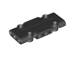 Technic, Panel Plate 3 x 7 x 1, Black (71709 / 6331935)