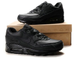Nike Air Max 90 Черная Кожа