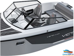 Тент кокпита на кнопках на лодку VICTORY 570 2024 г