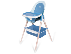 Стульчик для кормления Nuovita Gourmet G1 Lux Blu/Голубой
