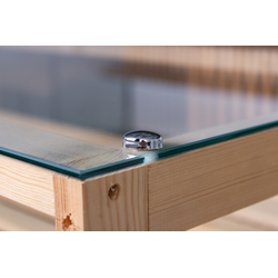 (НАТ-14) Настольная витрина "NATURE" с 2-мя полками