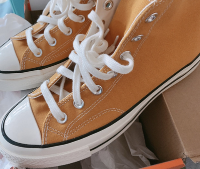 All star converse orange best sale