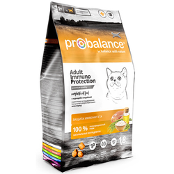 Корм Probalance Immuno для кошек курица, индейка 0,4 кг