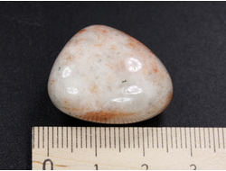 Солнечный камень, галтовка, Индия (26*21*14 мм, 12 г) №27043