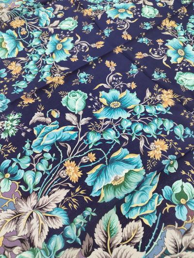 Павловопосадский платок Россияночка 1740-14