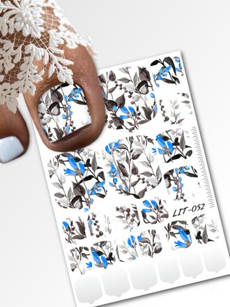 Мини пленки для педикюра LIT-052