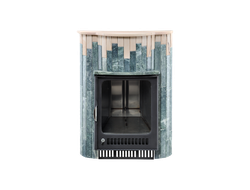 Портал для печи Малютка ПФ Змеевик + Окаменевшее дерево