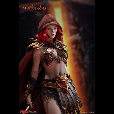 Адская вестница в золотом - КОЛЛЕКЦИОННАЯ ФИГУРКА 1/6 Hell's Messenger Golden (PL2022-202A) - TBLeague