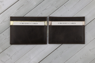 Кардхолдер QOPER Credit card holder brown