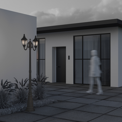 Садово-парковый светильник Goiri, O028FL-03BZ