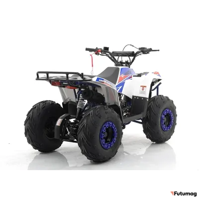 Квадроцикл MOTAX GRIZLIK A110 Бело-синий