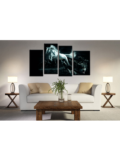 Модульная картина "Среди волков"