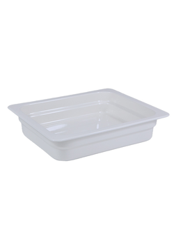 Гастроёмкость фарфоровая 1/2 h=65 мм, белый