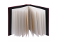 Фотоальбом BRAUBERG на 20 магнитных листов, 23х28 см, обложка под кожу страуса, на кольцах, бордовый, 390692