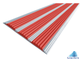 Алюминиевая полоса с 3-я резиновыми вставками, 100/ 5 мм (различные вставки)