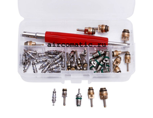 Комплект ниппелей золотников для сервисных портов автомобильных ...