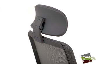 Кресло WORK W-218C сетка серая