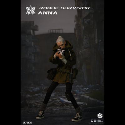 Бродяга Анна - Коллекционная ФИГУРКА 1/6 Rogue Survivor Anna (27003) - CBI x Easy&amp;Simple