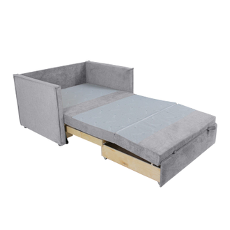 ДИВАН "ЛОФТ" (АСПЕНДОС 020 СВЕТЛО-СЕРЫЙ)