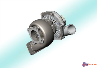 Турбокомпрессор для Д-260.4 - ТКР 7TT-01.09