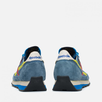 Кроссовки Reebok Aztrec Og Slate Голубые с желтым