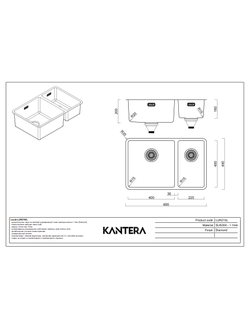 Мойка Kantera Lucia LUR210/L