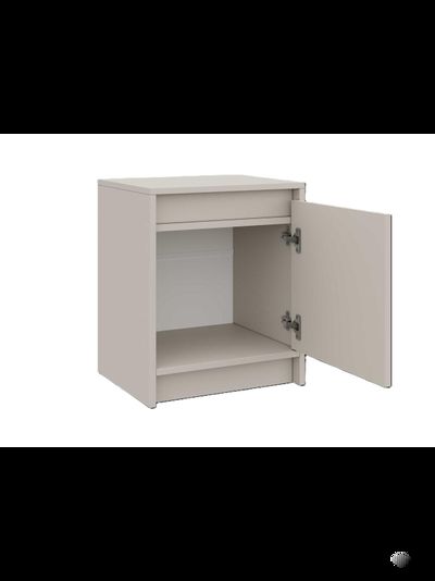 Мирен ТМ-001 тумба прикроватная Кашемир/Моно керамика (МДФ)