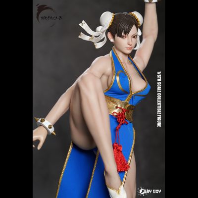 Чун Ли (серия Street Fighter) - Коллекционная ФИГУРКА 1/6 Fighting Goddess 2.0 (P023B) - PLAY TOY