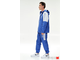 APIKA ветрозащитный тренировочный спортивный костюм ярко-синий с белым