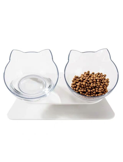 Миска двойная Kitty