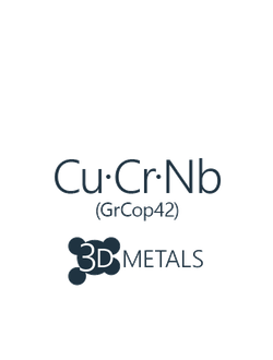 Медный сферический порошок CuCrNb (GrCop42) для SLM производства