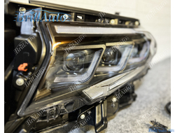 Фары Toyota Land Cruiser Prado 150 LED 2017-2024 стиль Lexus