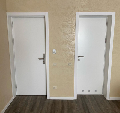 KAPELLI classic ГЛАДКАЯ БЕЛАЯ (ДВЕРНОЕ ПОЛОТНО + КОРОБ )