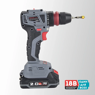 Аккумуляторный бесщеточный шуруповерт PROFIPOWER MKBL-18BM