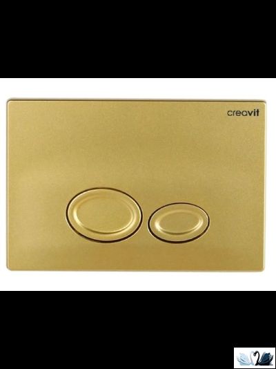 Кнопка смыва CREAVIT DROP GP2006.00 золото матовый