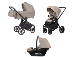 Коляска 3в1 Carrello Epica CRL-8511/1 Almond Beige 2025