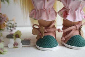 Куколка "Пудровый мишка"