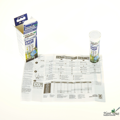 Тест 6 в 1 JBL EasyTest, тест полоски, pH,KH, GH,NO2,NO3, 50 шт