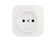 Legrand 782210 Quteo, Розетка 2К, 16А, белый