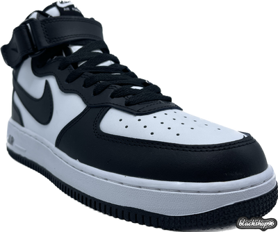 NIKE AIR FORCE 1 MID BLACK/WHITE C МЕХОМ (40-45)