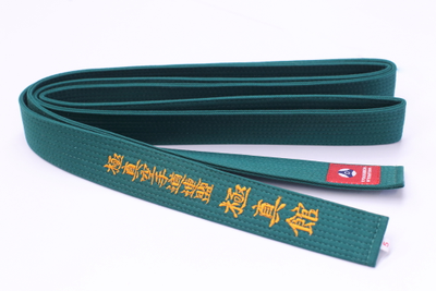 APIKA пояс для каратэ с вышивкой KYOKUSHINKAN