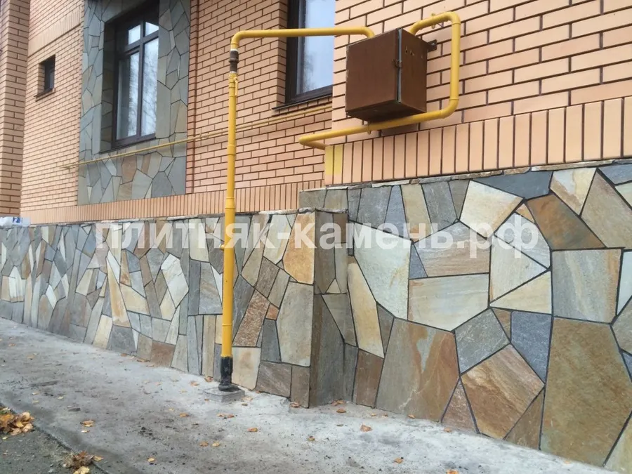 облицовка природным камнем