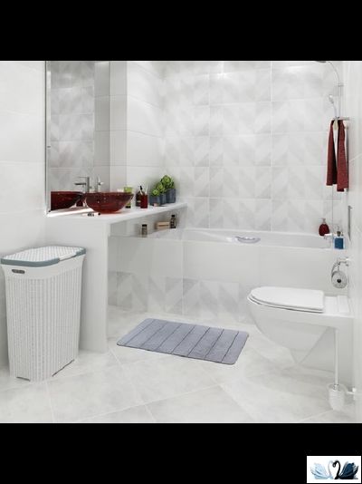 Плитка настенная Belani Скарлетт серый 30 х 60 см Береза керамика