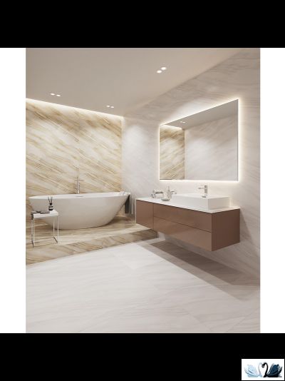 Керамогранит Staro Palacio Stelia Brown 60х120 см бежевый глянцевый